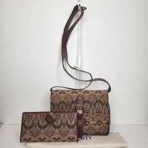 Vintage Liberty Made in Italy Bag with Wallet
